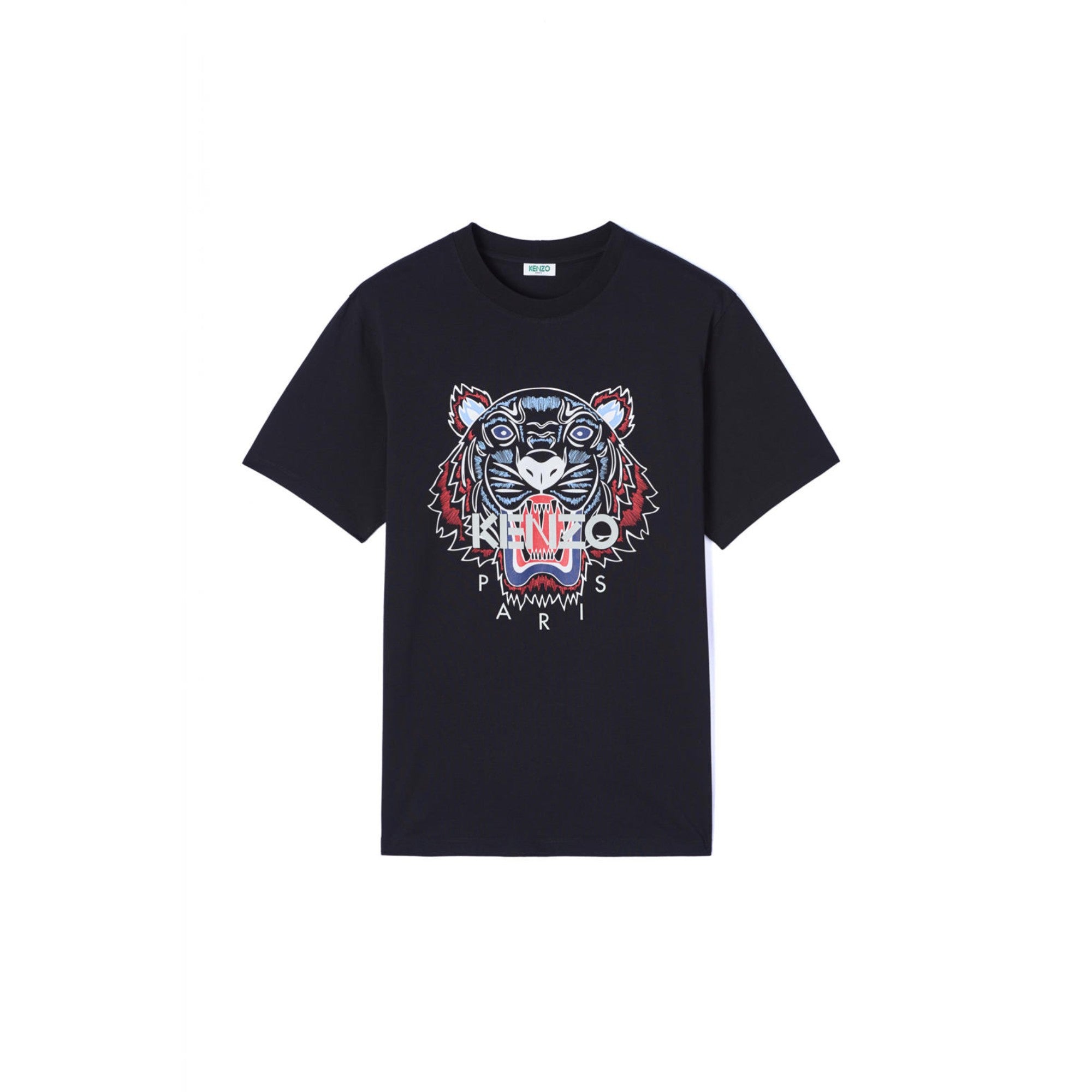 Men Classic Tiger T-Shirt - Black