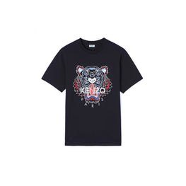 Men Classic Tiger T-Shirt - Black