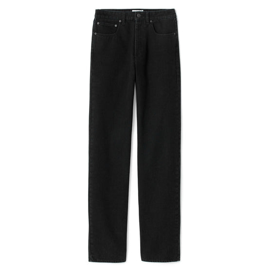 Women Black Straight Jeans - Black