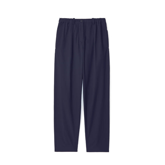 Women Tailored Pants - Navy Blue