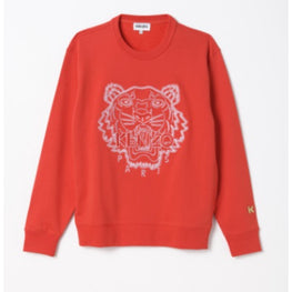 Women Cny Embroidered Sweatshirt - Medium Red