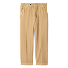 Men Cropped Pant - Beige