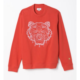Men Cny Embroidered Sweatshirt - Medium Red