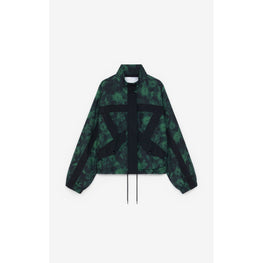 Women Printed Blouson - Pine