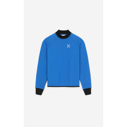 Women Kenzo Sport High Neck Sweat - Electric Blue