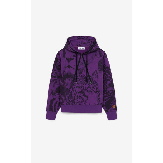 Women Gots Hoodie With Zip - Blackcurrant