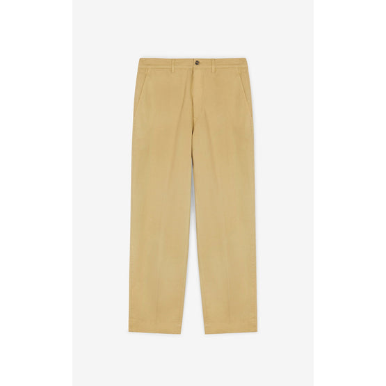 Men Tapered Cropped Pant - Sand