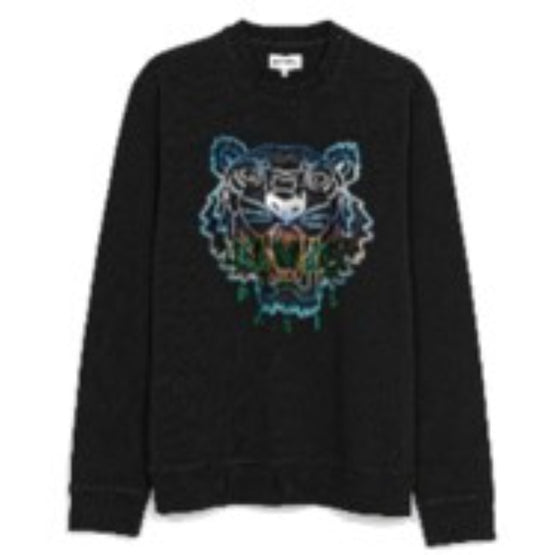 Men Gradient Tiger Orig Sweatsh - Black