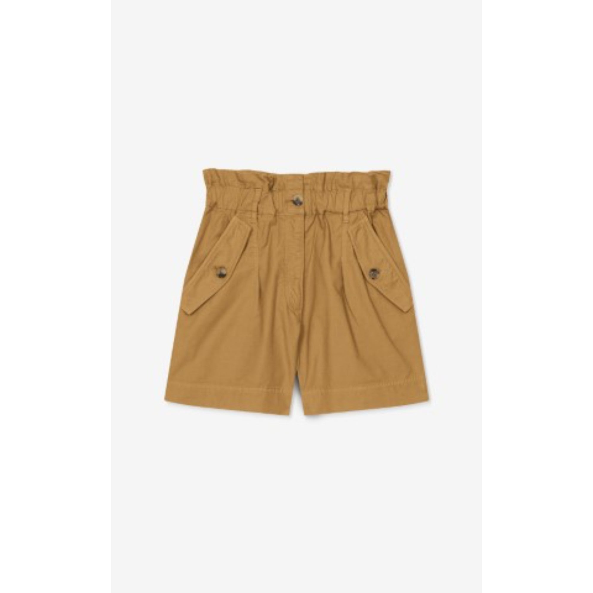 Women Elasticated Short - Tabac