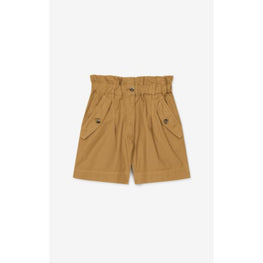 Women Elasticated Short - Tabac