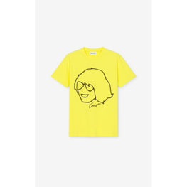 Women Seasonal Graphic Loose T-Shirt - Lemon