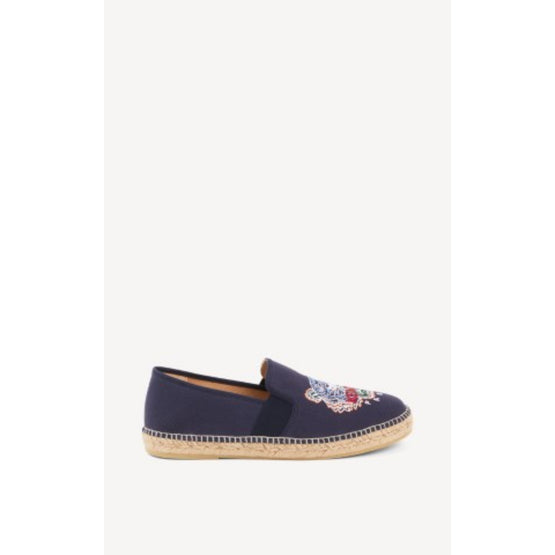 Men Espadrilles Elastic Tiger - Midnight Blue