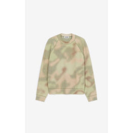 Men Print Comfort Jumper - Lime Tea