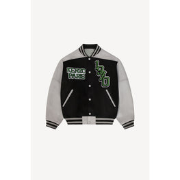 Women Varsity Jacket - Black