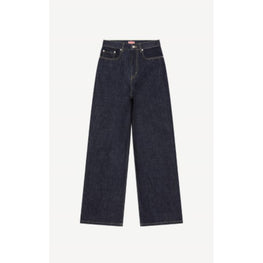 Women Wide Leg Flared Fit Jeans - Ink