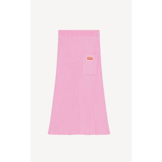 Women Solid Flare Skirt - Rose