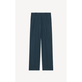 Women Tailored Cropped Pant - Midnight Blue