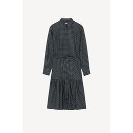 Women Midi Shirting Dress - Dark Khaki