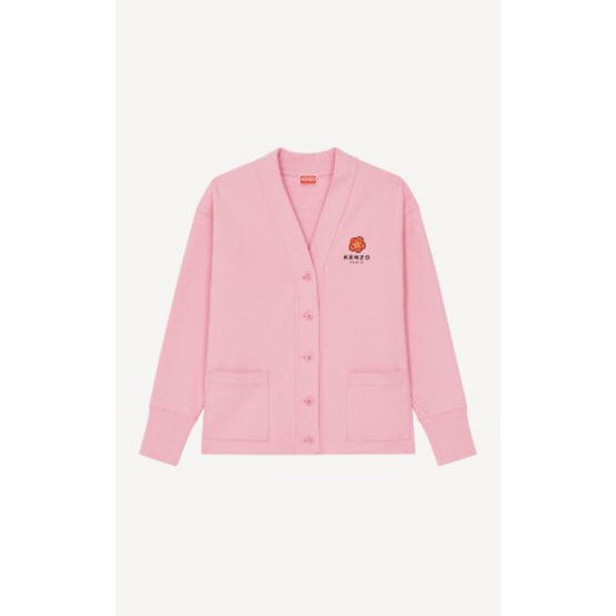 Women Kenzo Paris Sweat Cardigan - Rose