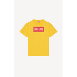 Women Kenzo Paris Loose T-Shirt - Golden Yellow