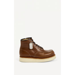 Men Kenzoyama Lace-Up Boots - Dark Camel