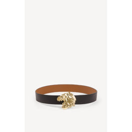 Men Large Reversible Belt - Black