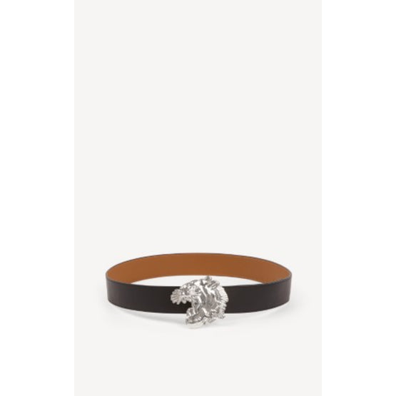 Men Large Reversible Belt - Black