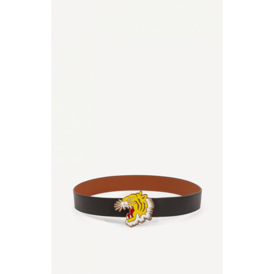 Men Large Reversible Belt - Black