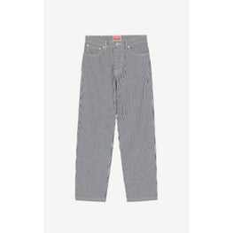 Men Loose Fit Jeans - Blue Black