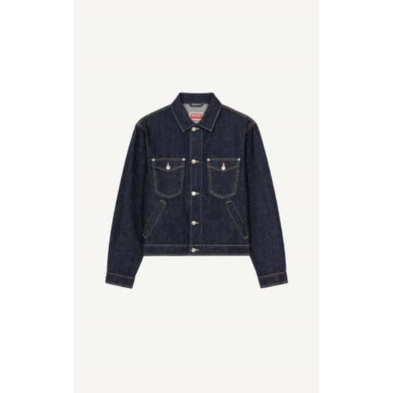 Men Trucker Denim Jacket - Ink