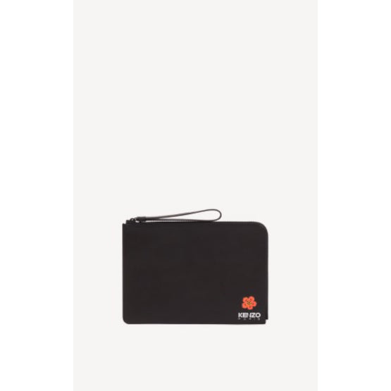 Men Large Clutch - Black