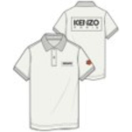 Men Kenzo Paris Classic Polo - White