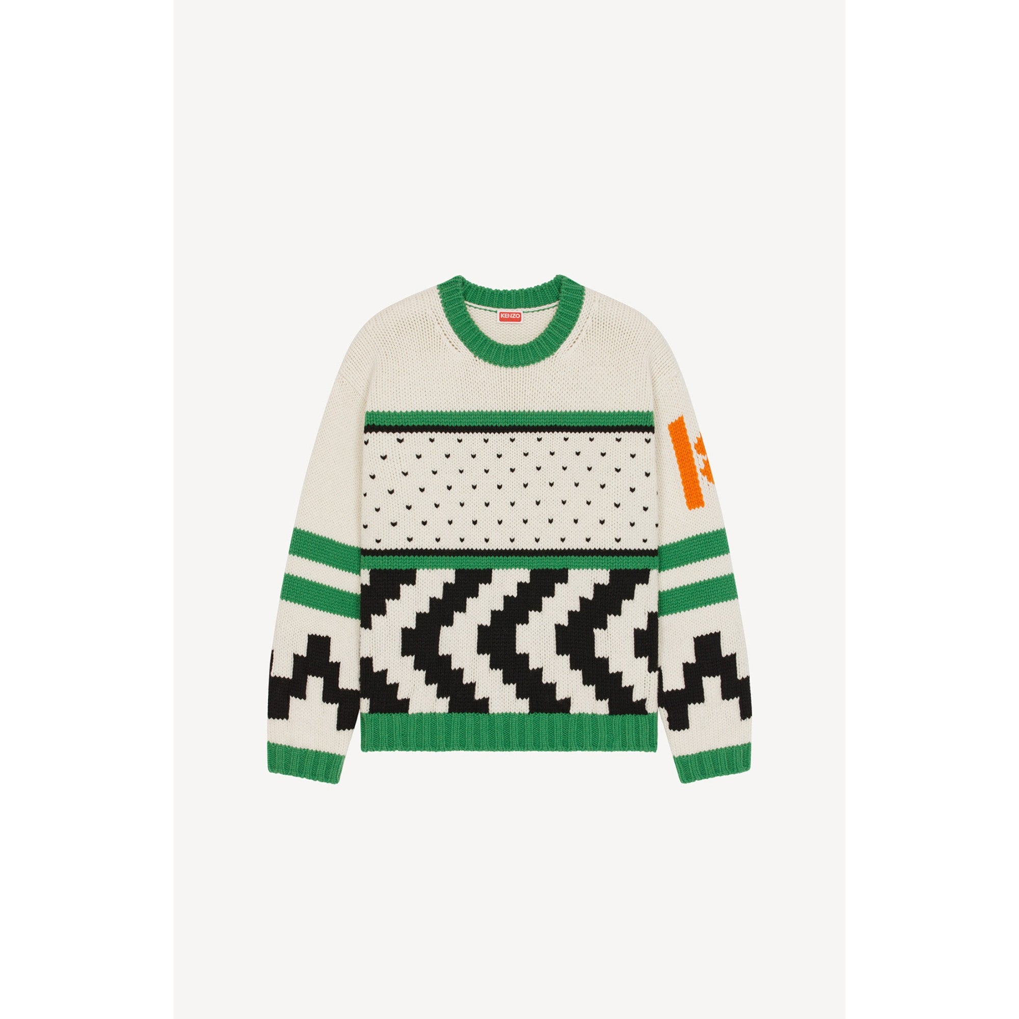 Men Cowichan Jumper - Grass Green