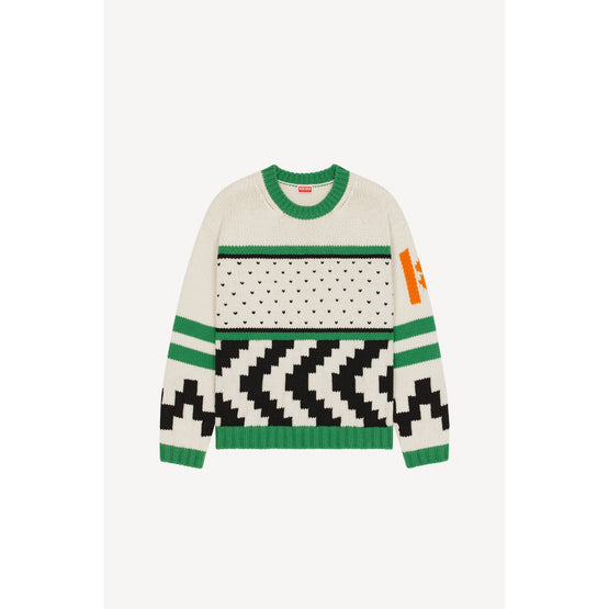 Men Cowichan Jumper - Grass Green