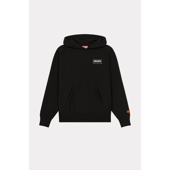 Men Kenzo Paris Oversize Hoodie - Black
