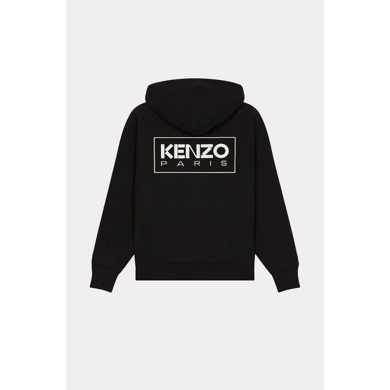 Men Kenzo Paris Oversize Hoodie - Black
