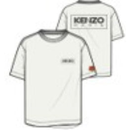Men Kenzo Paris Oversize T-Shirt - White