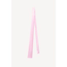 Men Plain Satin Tie - Rose