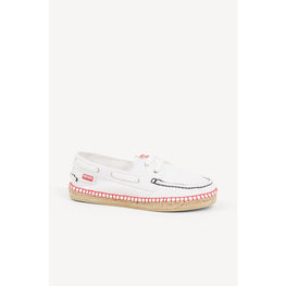Women Kenzo Marine Boat Shoes - White