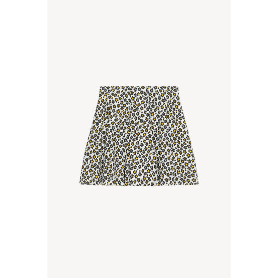Women Short Flared Skirt - Off White