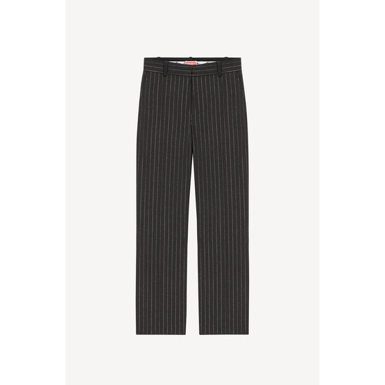 Women Tailored Cropped Pant - Anthracite