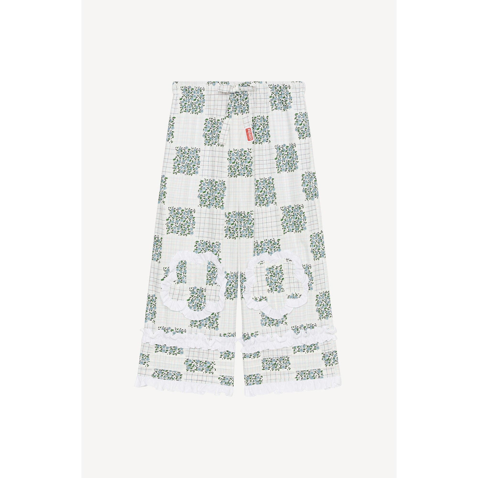 Women Elasticated Pant - Turquoise