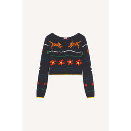Women Kenzo Pixel Jumper - Black