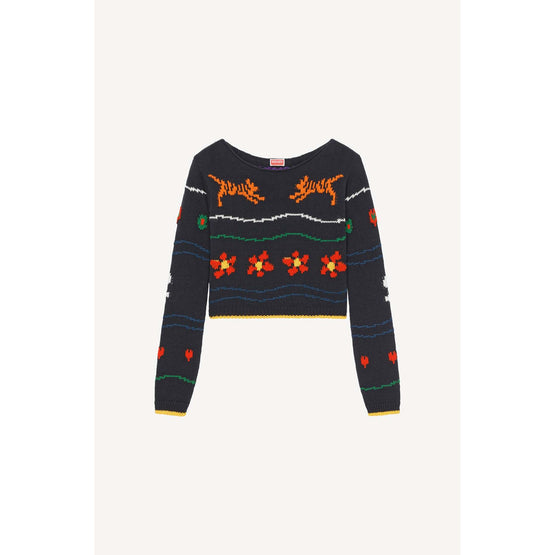 Women Kenzo Pixel Jumper - Black