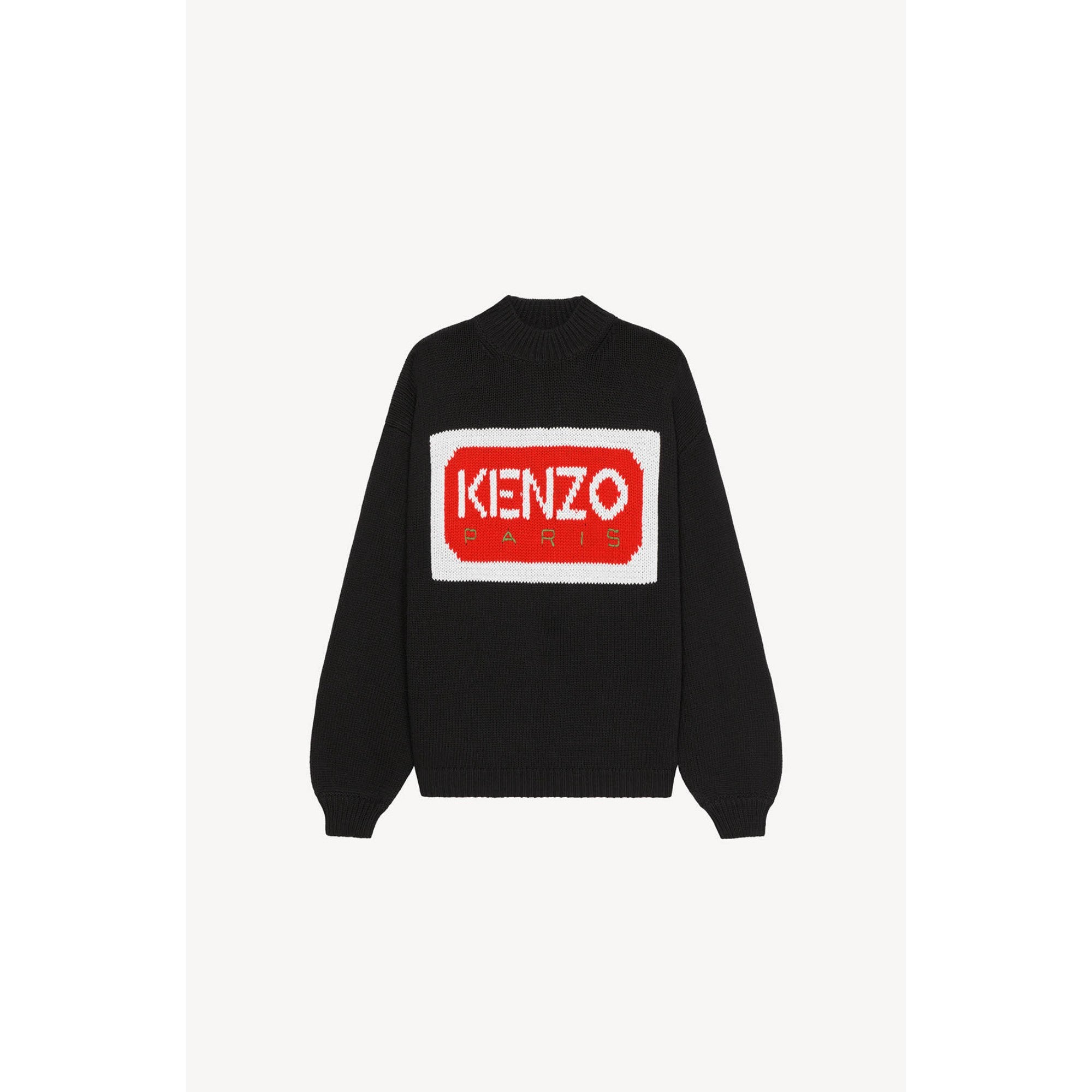 Women Tricolor Kenzo Paris Jumper - Black