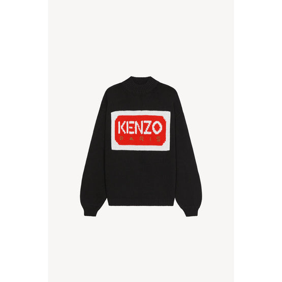Women Tricolor Kenzo Paris Jumper - Black