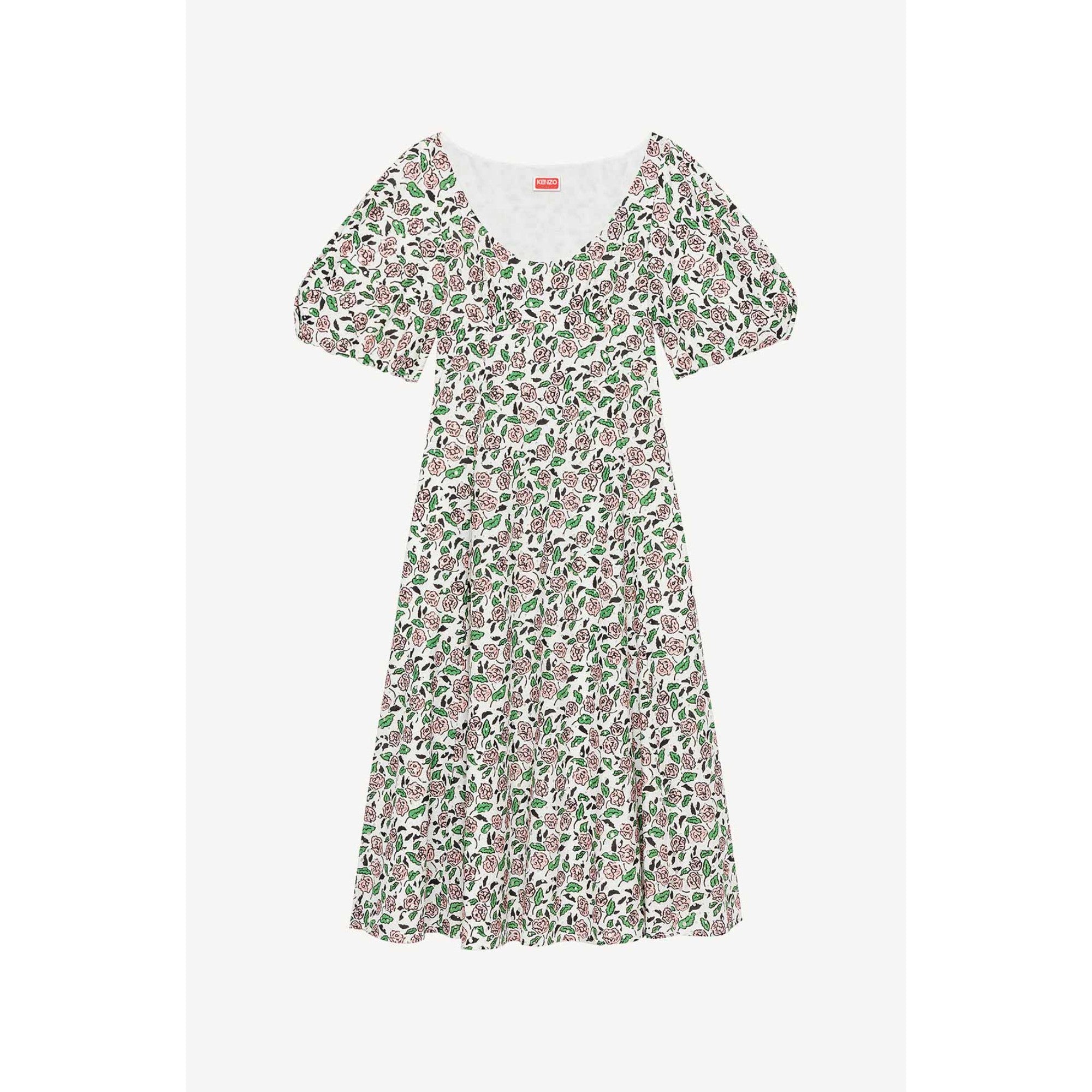 Women Midi Dress - Off White