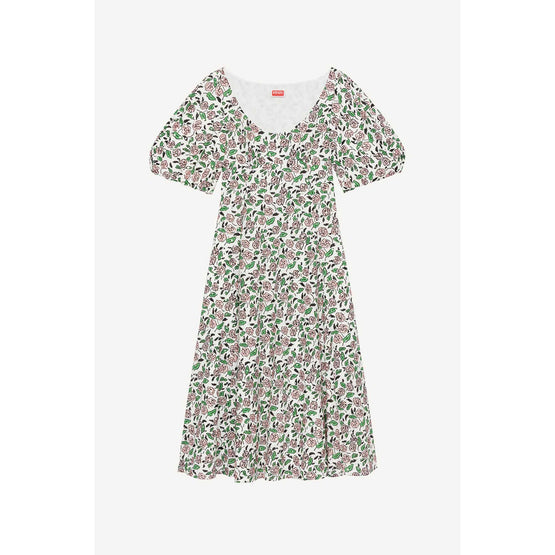 Women Midi Dress - Off White