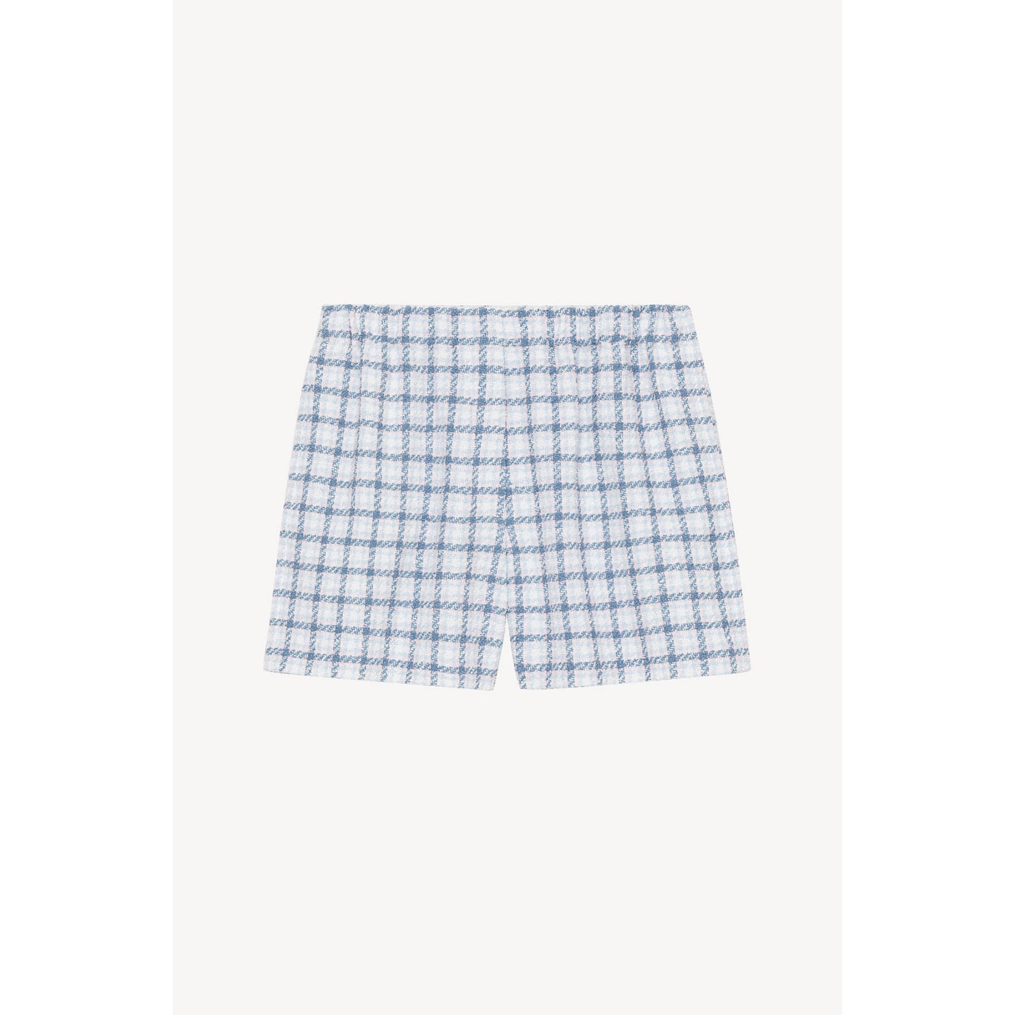 Women Elasticated Short - Cyan