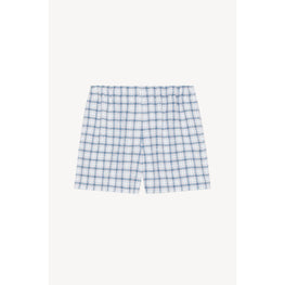 Women Elasticated Short - Cyan